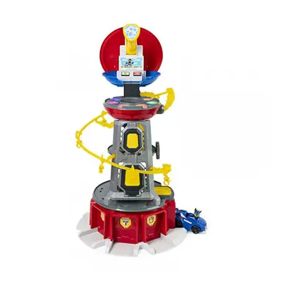 (New) - Nickelodeon PAW Patrol, Mighty Pups Super Paws Lookout Tower Playset with Lights and Sou