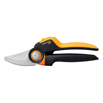 Fiskars Bypass Gardening Shears M, X-Series PowerGear, P921, with Rolling Handle, For Fresh Bran