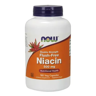 NOW Foods Niacin Flush-Free, 500mg (Double Strength) , vcaps