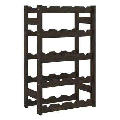 (black, bottle) vidaXL Wine Rack Wine Shelf Bottle Holder Wine Drinking Rack Solid Wood Pine