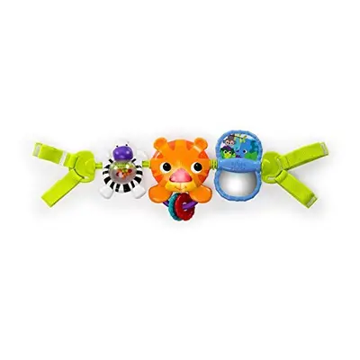 Bright Starts, Take Along Musical Carrier Activity Toy Bar, Melodies, Ball Rattle, Self Discover