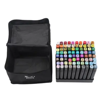 80 Colors Graphic Art Sketch Twin Marker Pen Graffiti Coloring Pens UK