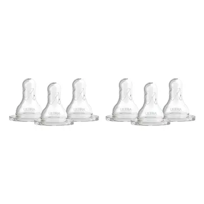 6 Piece Standard Nipple, Ultra/Preemie