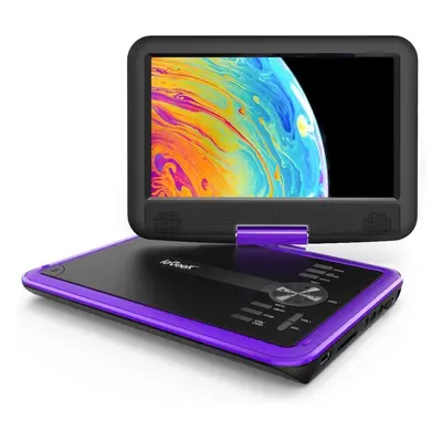 ieGeek 11.5" Portable DVD Player with SD Card/USB Port, Hour Rechargeable Battery, 9.5" Eye-prot