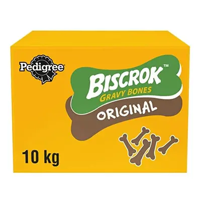 Pedigree Biscrok Original kg Snacks, Dog Treats Gravy Bones Biscuits Dog Treats, Megapack