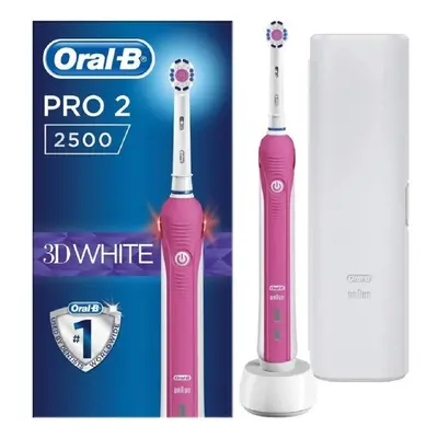 Oral-B Pro 2500W 3D White Electric Rechargeable Toothbrush