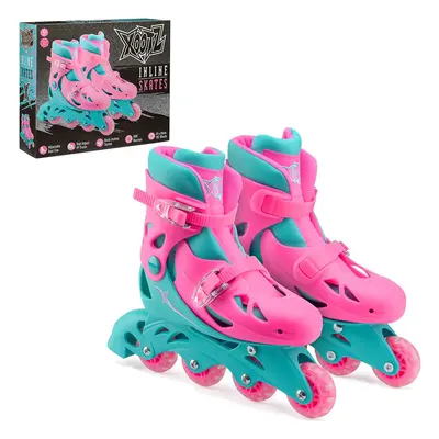 Xootz Kids Inline Skates Pink/Blue Size