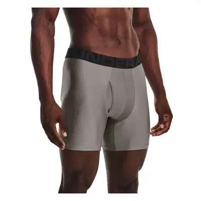 Under Armour mens Tech 6-inch Boxerjock 1-Pack (294) Pewter / / Black