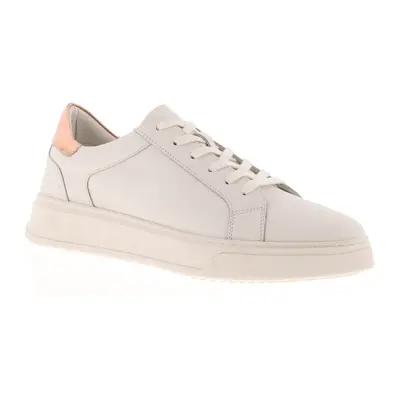 Hush Puppies Womens Trainers Chunky Camille Leather Lace Up white UK Size