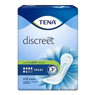 TENA Lady Maxi Incontinence Pads (Pack of 12)