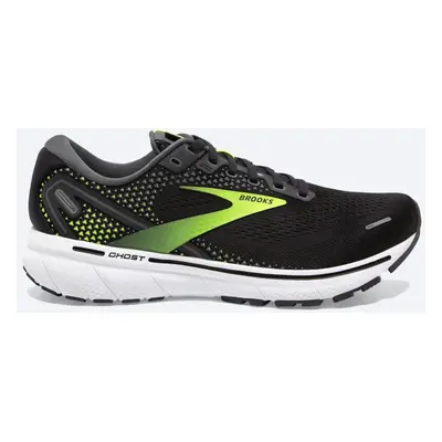 (US 11) Brooks Mens Wide Ghost Sneakers Shoes Athletic Road Runners - Black/Green