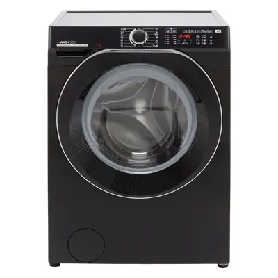 Hoover H-WASH HW411AMBCB/1 Wifi Connected 11Kg Washing Machine with rpm - Black