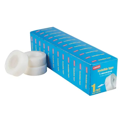 STAPLES 52477-P12 Invisible Tape Pack (Each Yards)