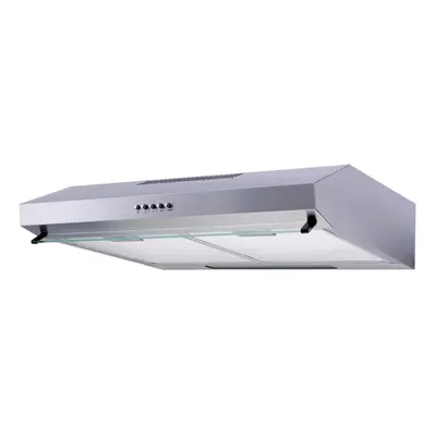 SIA VSR60SS 60cm Stainless Steel Visor Cooker Hood Kitchen Extractor Fan