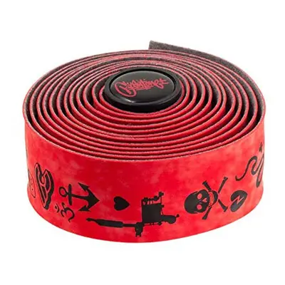 Mike Giant Velvet Handlebar Tape, Red