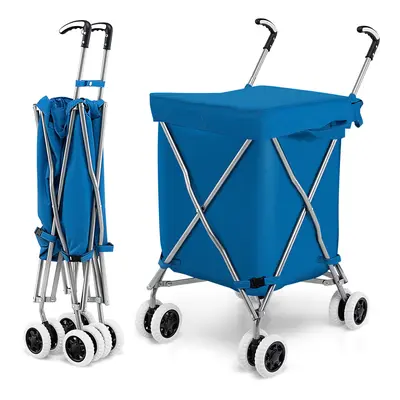 Folding Shopping Cart Lightweight Shipping and Utility Cart