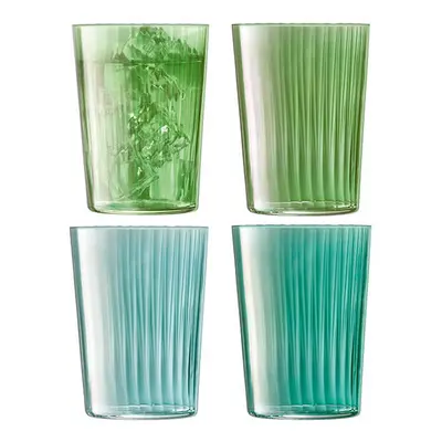 LSA Gems Tumbler 560ml Assorted Jade Set Of