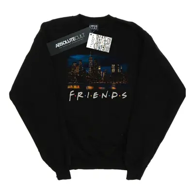 (L, Black) Friends Womens/Ladies New York Skyline Photo Sweatshirt