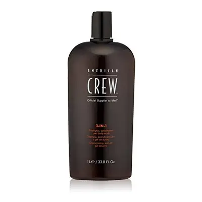 American Crew Classic 3-in-1 Shampoo Plus Conditioner, 33.8 Ounce