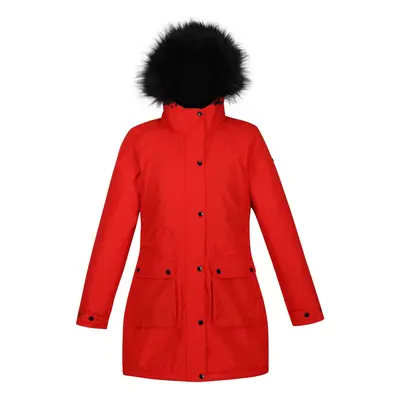 (10 UK, Code Red) Regatta Womens/Ladies Voltera Heated Waterproof Jacket