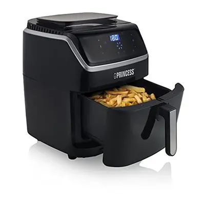 Princess Steam Air Fryer, Digital, 6.5 L, Preset, Settings, W, Accessories Included, Black (01.1