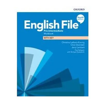 English File 4E Pre Intermediate Workbook with Key