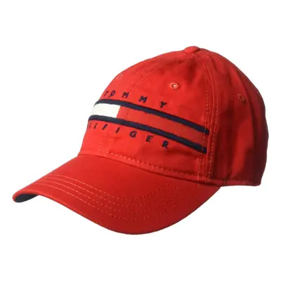 Tommy Hilfiger Men's Dad Hat Avery Racing Red O/S