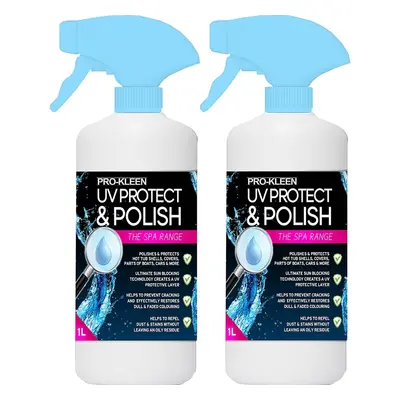 (2 x 1L) ProKleen UV Protectant Spray Dust & Dirt Repellent