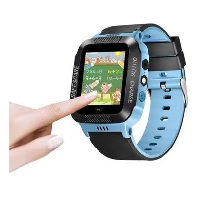 (White & blue) Kids GPS Tracker Smart Phone Watch