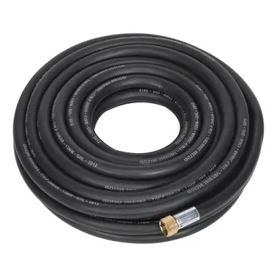 Sealey Extra-Heavy-Duty Air Hose with 1/2"BSP Unions 15m x 13mm AH15R/12