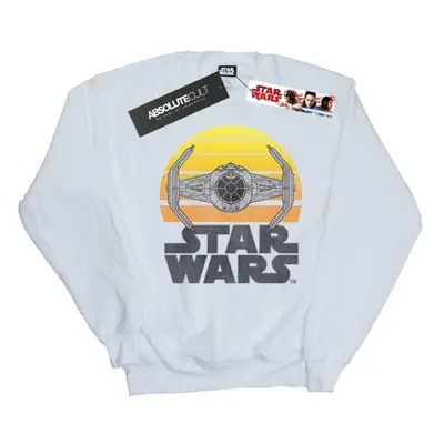 (3XL, White) Star Wars Mens Sunset TIE Fighter Sweatshirt