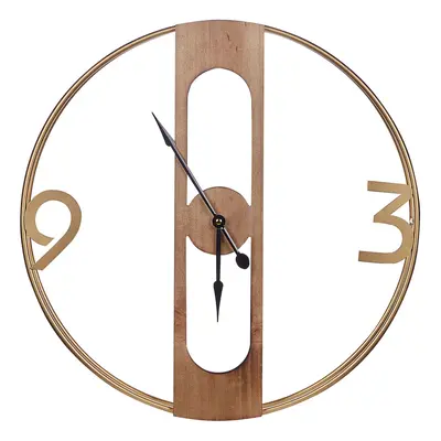 Wall Clock MULHOUSE Light Wood