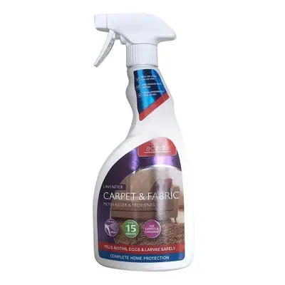 Acana Carpet and Fabric Moth Killer with Lavender Freshener Spray - ml (2-Pack)