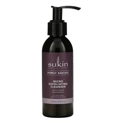 Sukin, Purely Ageless, Micro Exfoliating Cleanser, 4.23 fl oz (125 ml)