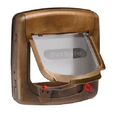 Pet Safe 420EF Stay well Deluxe Way Locking Magnetic Cat Flap