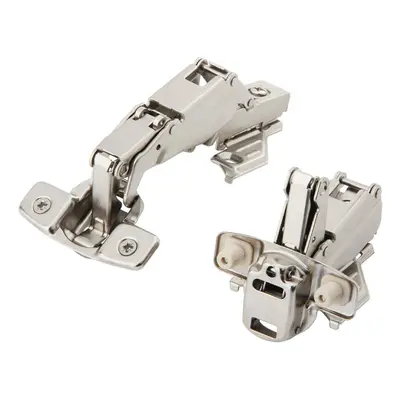 Silverline Self Closing Lazy Susan Corner Hinge Clip On Angle Cabinet Hardware with Face Frame B