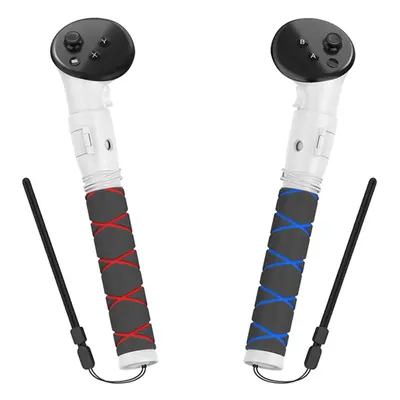 1 Pair Expansion Handles for Meta/Oculus Quest Game Controller Extendsion Grip for Beat Saber/Go