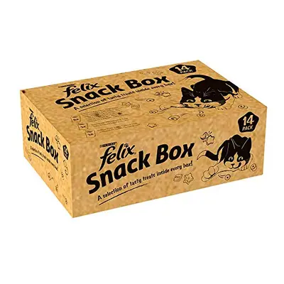 Felix Snack Box Cat Treat 765g (Pack of 14)