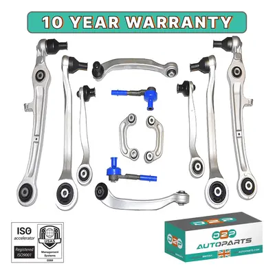 FRONT SUSPENSION WISHBONES TRACK CONTROL ARM ARMS KIT FOR AUDI A6 (C6) 4F0498998