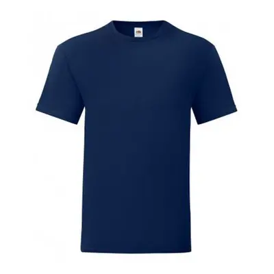 (3XL, Navy) Fruit Of The Loom Mens Iconic T-Shirt (Pack Of 5)