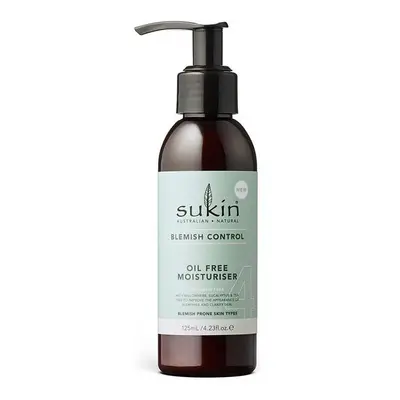 Sukin Blemish Control Oil Free Moisturiser Tea Tree Refining Skin Texture ml