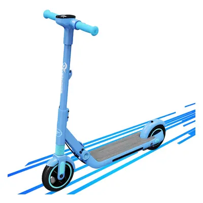 (Blue) Kids Electric Scooter Foldable 8km Range Speed Modes