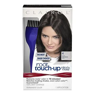 Clairol Nice n Easy Root Touch-Up Matches Dark Brown Shades Kit, (Pack of 2)