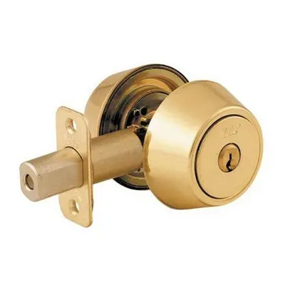 Yale Locks P5211 Security Deadbolt Polished Brass