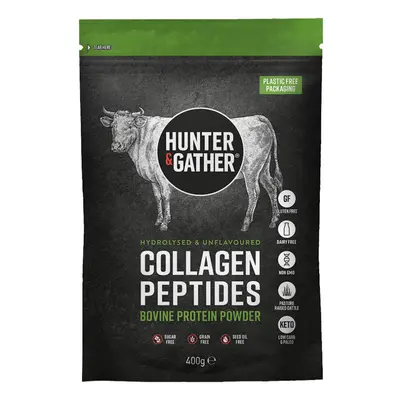 Hunter and Gather 100% Bovine Collagen Protein Powder Unflavoured 400g