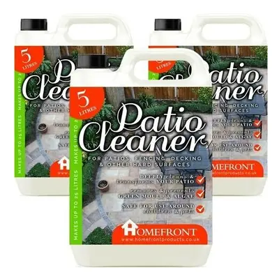 (3) Homefront 5L Concentrated Patio Cleaner