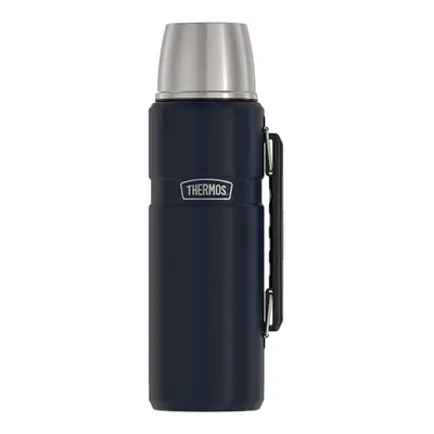 THERMOS Stainless King Vacuum-Insulated Beverage Bottle, Ounce, Midnight Blue