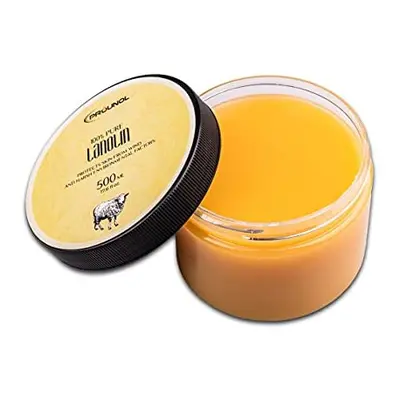 PROUNOL Lanolin Pure (Lanolin Anhydrous) 500ml - 100% Natural Cream for Hand and Foot Care, jar