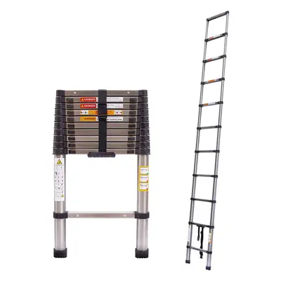 Telescoping Ladder 3.2M Expandable Collapsible Step Ladder for DIY Builders EN131 Certified