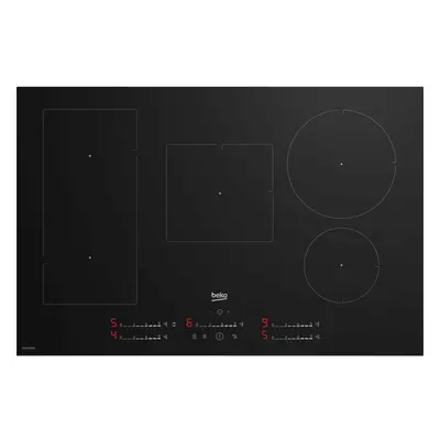 Beko IndyFlex HII85700UFT 78cm Induction Hob - Black